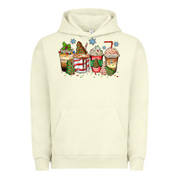 Pigment Pistachio christmas tree cake  coffee cups Urban Hoodie - Zillion Design Studio
