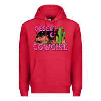 Cardinal desert cowgirl Premium Hoodie - Zillion Design Studio