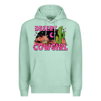 Seafoam desert cowgirl Premium Hoodie - Zillion Design Studio