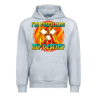 Heather Grey i m fulfilling my destiny Urban Hoodie - texasbilliewilder
