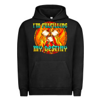 Pigment Black i m fulfilling my destiny Urban Hoodie - texasbilliewilder