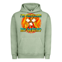 Pigment Oil Green i m fulfilling my destiny Urban Hoodie - texasbilliewilder