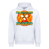 White i m fulfilling my destiny Urban Hoodie - texasbilliewilder