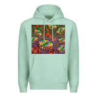 Mardi Gras King Cake And Crawfish Premium Hoodie | Teevron