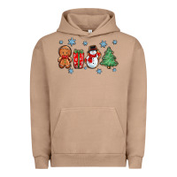 Pigment Burro christmas gingerbread cookies Urban Hoodie - Zillion Design Studio