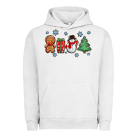 Pigment Lunar Rock christmas gingerbread cookies Urban Hoodie - Zillion Design Studio