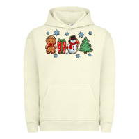 Pigment Pistachio christmas gingerbread cookies Urban Hoodie - Zillion Design Studio