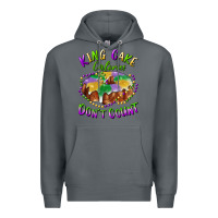 Rock mardi gras king cake calories don't count Premium Hoodie - RanaPortraitStore