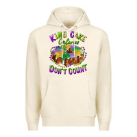 Tofu mardi gras king cake calories don't count Premium Hoodie - RanaPortraitStore