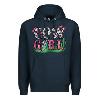 Navy cowgirl lightning bolt Premium Hoodie - Zillion Design Studio