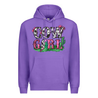 Purple cowgirl lightning bolt Premium Hoodie - Zillion Design Studio