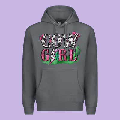 Cowgirl Lightning Bolt Premium Hoodie Designed By Zillion Design Studio