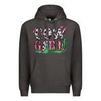 Smoke cowgirl lightning bolt Premium Hoodie - Zillion Design Studio