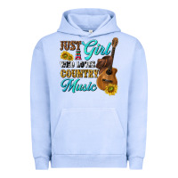 Pigment Grape Ice just a girl who loves country music Urban Hoodie - texasbilliewilder