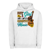 Pigment Lunar Rock just a girl who loves country music Urban Hoodie - texasbilliewilder