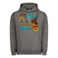 Pigment Tornado just a girl who loves country music Urban Hoodie - texasbilliewilder