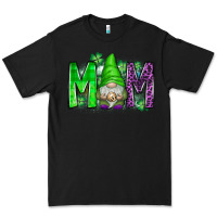 Black st patricks day mom gnome Premium Tee - CowhideDigitalArt