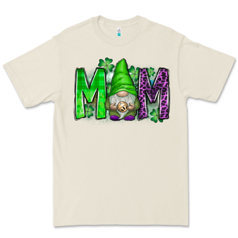 St Patricks Day Mom Gnome Premium Tee by CowhideDigitalArt | Teevron