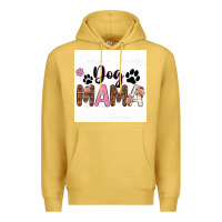 Antique Gold dog mama  texas billie wilder filigran. Premium Hoodie - texasbilliewilder