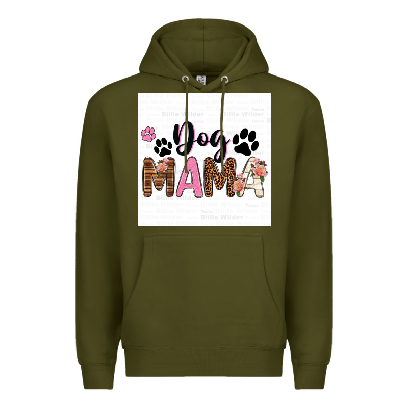 Dog Mama  Texas Billie Wilder Filigran. Premium Hoodie by texasbilliewilder | Teevron