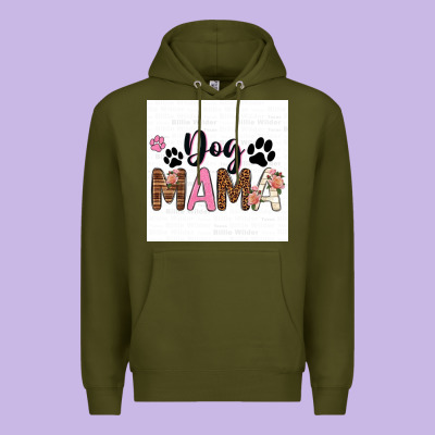 Dog Mama  Texas Billie Wilder Filigran. Premium Hoodie Designed By Texasbilliewilder