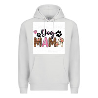 Dove Grey dog mama  texas billie wilder filigran. Premium Hoodie - texasbilliewilder