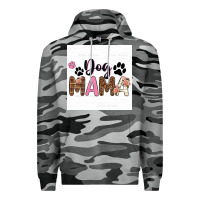 Slate Camo dog mama  texas billie wilder filigran. Premium Hoodie - texasbilliewilder