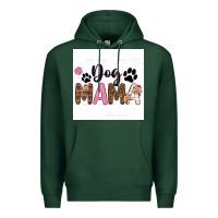 Sports Green dog mama  texas billie wilder filigran. Premium Hoodie - texasbilliewilder