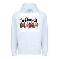 White dog mama  texas billie wilder filigran. Premium Hoodie - texasbilliewilder