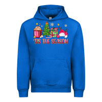 Cobalt 'tis the season pink christmas Urban Hoodie - Zillion Design Studio