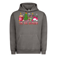 Pigment Tornado 'tis the season pink christmas Urban Hoodie - Zillion Design Studio