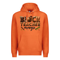 Carrot black teacher magic melanin male teacher Premium Hoodie - texasbilliewilder