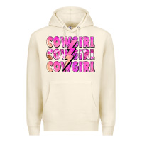 Tofu cowgirl cowgirl lightning bolt Premium Hoodie - Zillion Design Studio