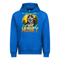 Cobalt life is better with a husky Urban Hoodie - texasbilliewilder