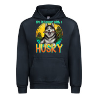 Navy life is better with a husky Urban Hoodie - texasbilliewilder