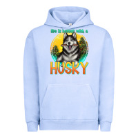Pigment Grape Ice life is better with a husky Urban Hoodie - texasbilliewilder