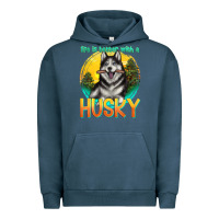 Pigment Midnight Navy life is better with a husky Urban Hoodie - texasbilliewilder