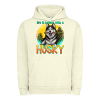 Pigment Pistachio life is better with a husky Urban Hoodie - texasbilliewilder