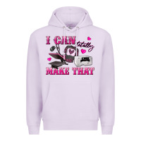 Lilac i can totally make that Premium Hoodie - texasbilliewilder
