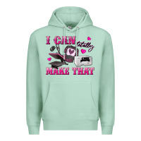 Seafoam i can totally make that Premium Hoodie - texasbilliewilder