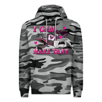 Slate Camo i can totally make that Premium Hoodie - texasbilliewilder