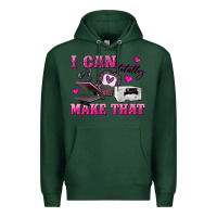 Sports Green i can totally make that Premium Hoodie - texasbilliewilder