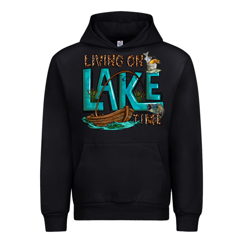 Living On Lake Time Urban Hoodie by texasbilliewilder | Teevron