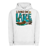 Pigment Lunar Rock living on lake time Urban Hoodie - texasbilliewilder