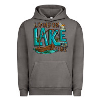 Pigment Tornado living on lake time Urban Hoodie - texasbilliewilder