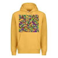 Mustard Mardi gras king cake Premium Hoodie - RanaPortraitStore
