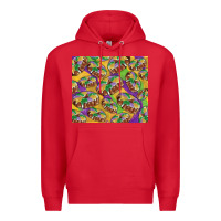 Red Mardi gras king cake Premium Hoodie - RanaPortraitStore
