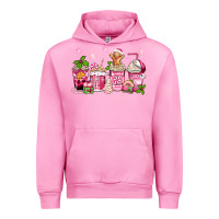 Fuchsia Pink pink christmas coffee cups Urban Hoodie - Zillion Design Studio