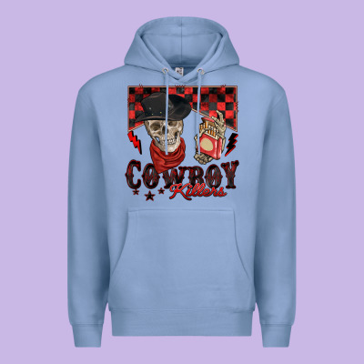 Cowboy Killer Premium Hoodie Designed By Zillion Design Studio