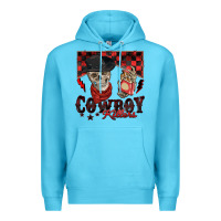 Ocean Blue cowboy killer Premium Hoodie - Zillion Design Studio